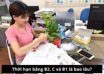 Hạn bằng lái xe B2, C và B1 là bao lâu theo luật mới – Cách xử lý khi bằng lái bị hết hạn