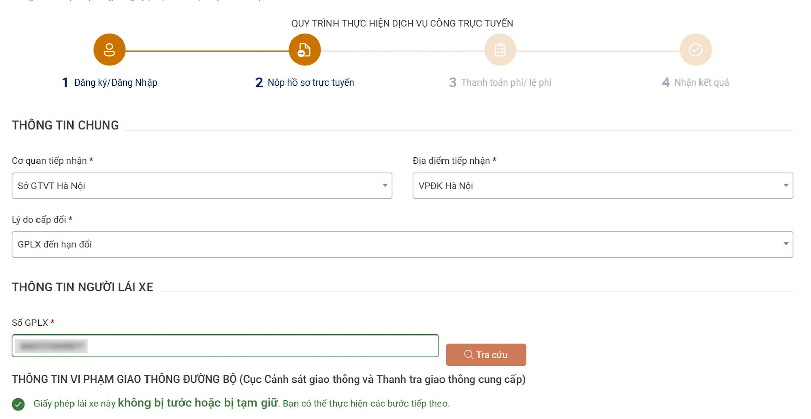 dien-thong-tin-doi-giay-phep-lai-xe-online-banglaixegiare